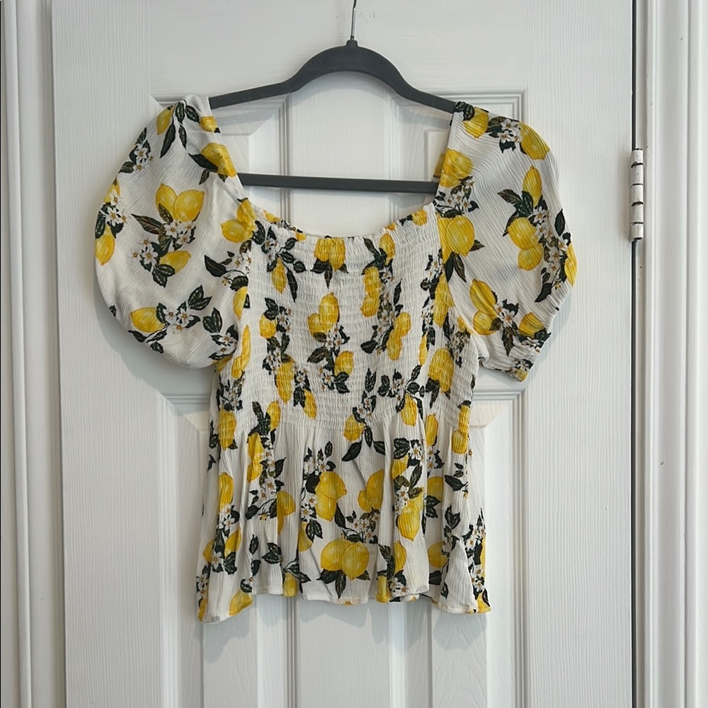 Yellow Lemon Women's Top